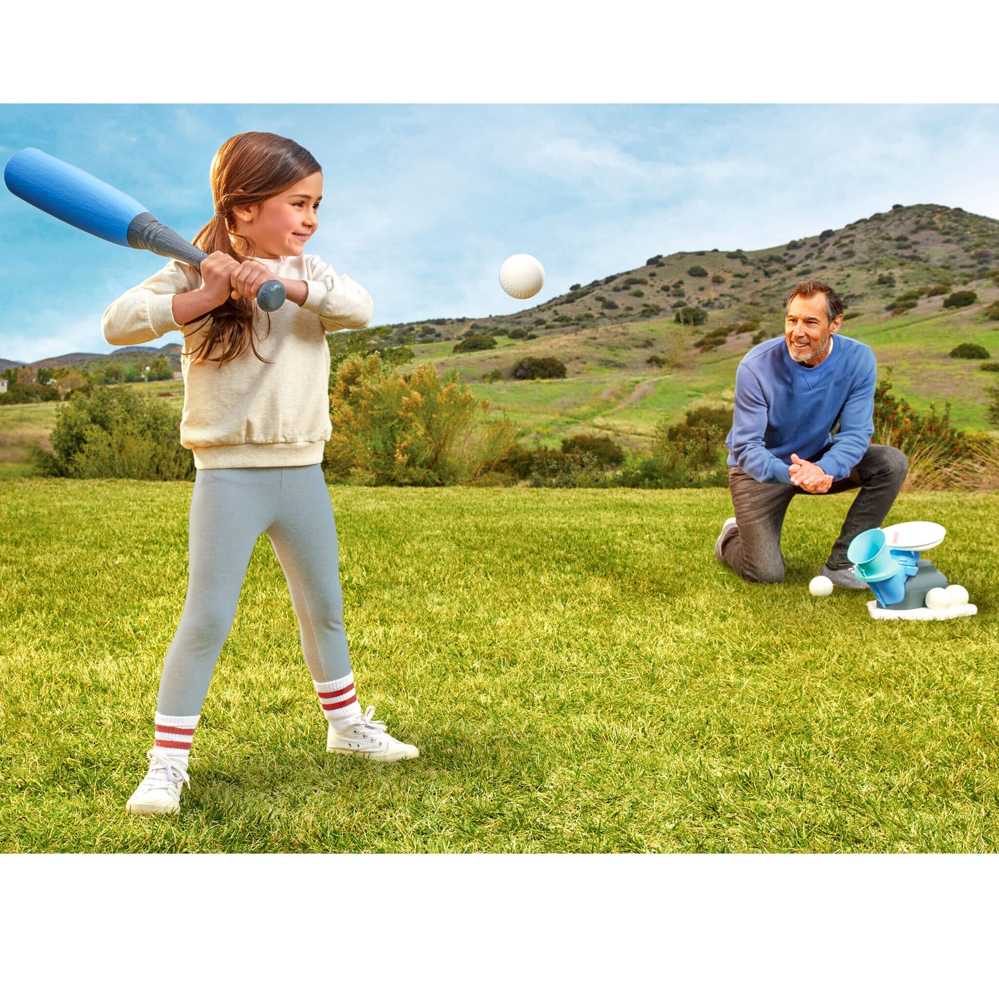 2-in-1 Pop 'n Pitch Trainer – Automated Pitching Machine