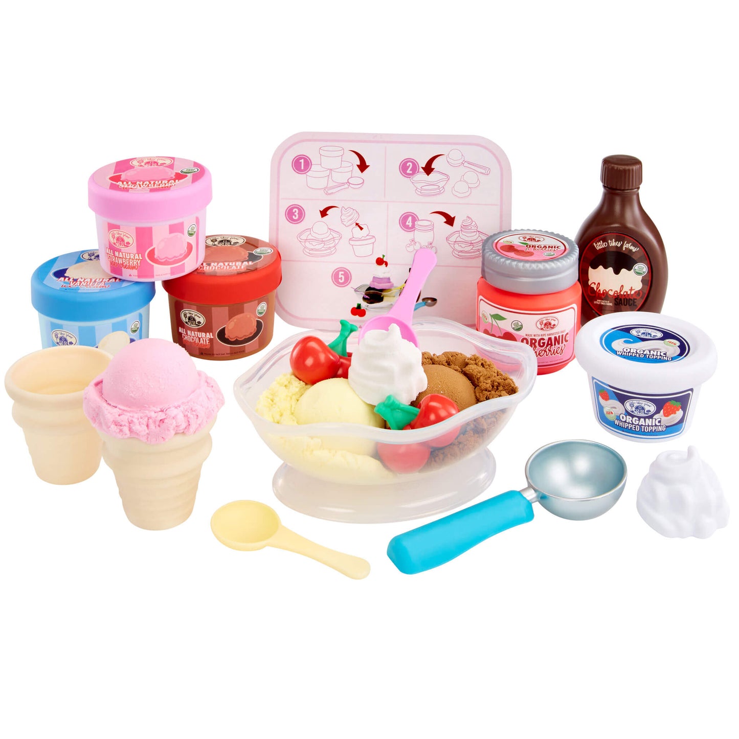 Creative Chefs™ Ice Cream Kit – Dessert Playset