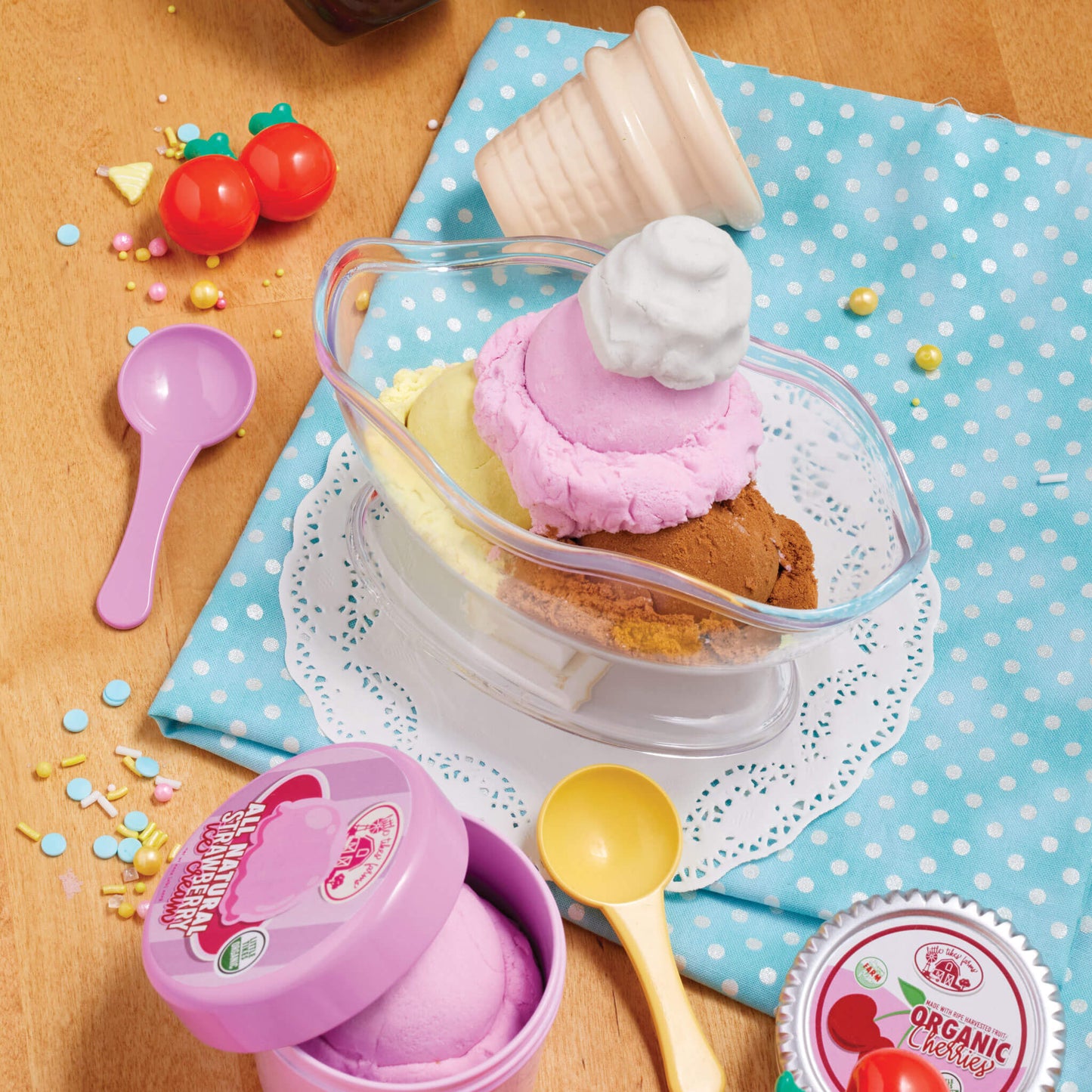 Creative Chefs™ Ice Cream Kit – Dessert Playset