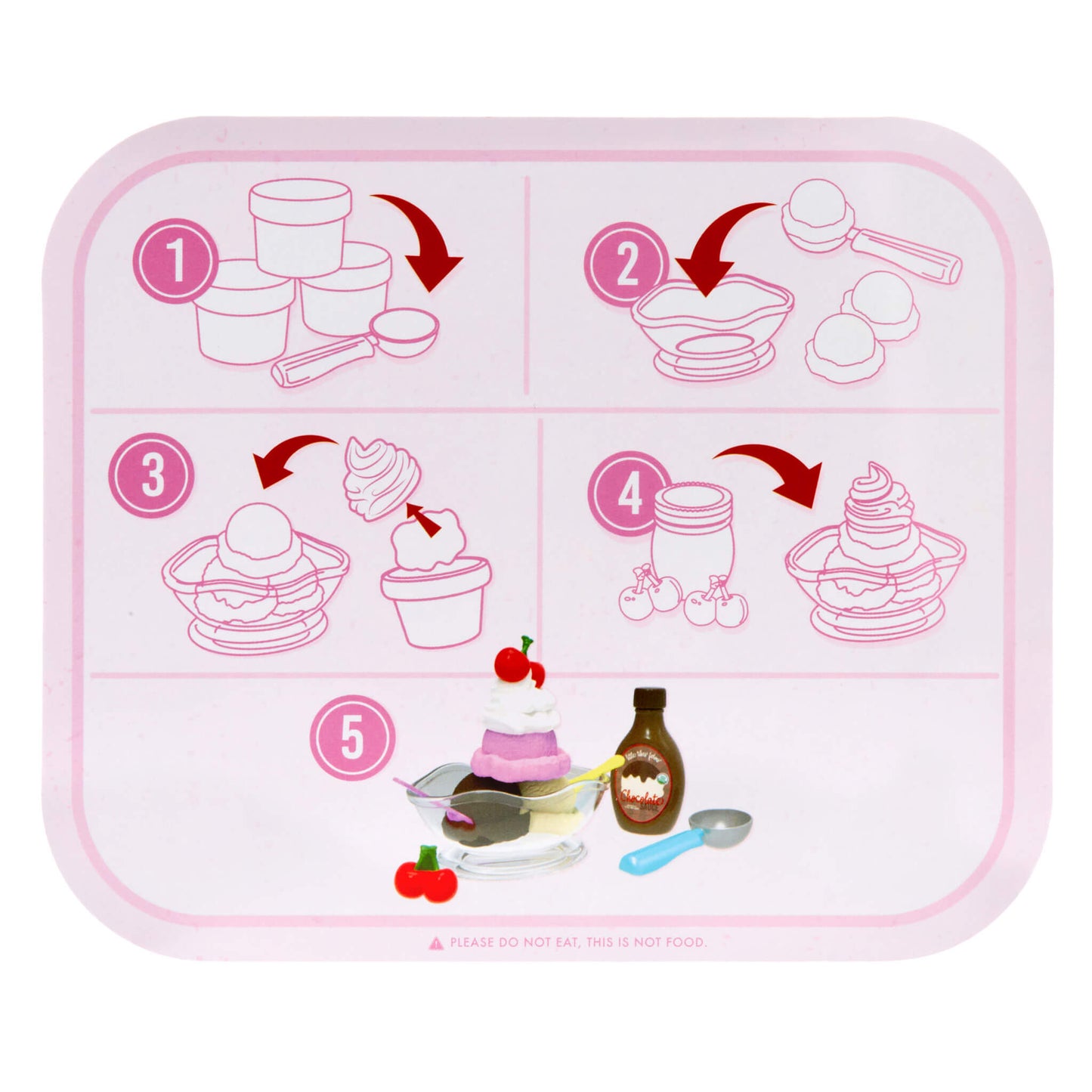 Creative Chefs™ Ice Cream Kit – Dessert Playset