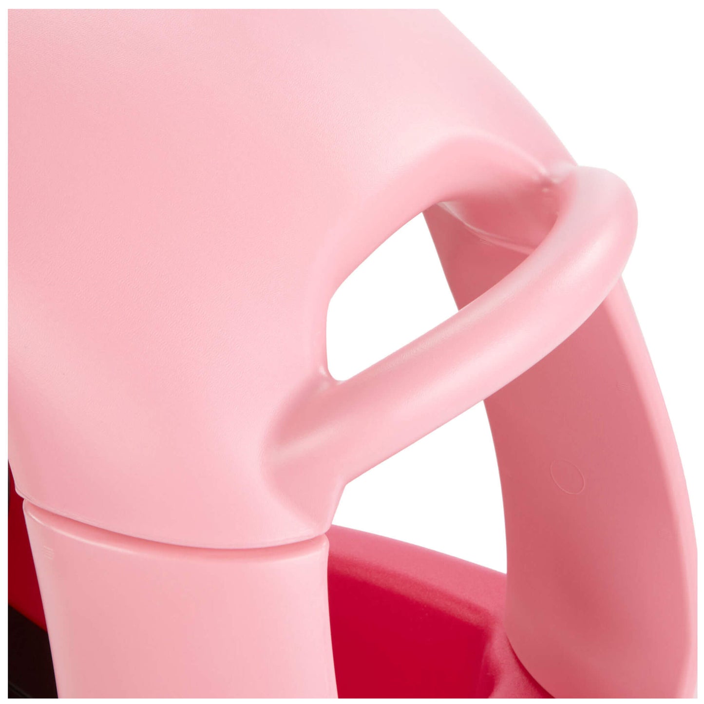 Pre-Assembled Princess Cozy Coupe with Parent Handle & Removable Floorboard