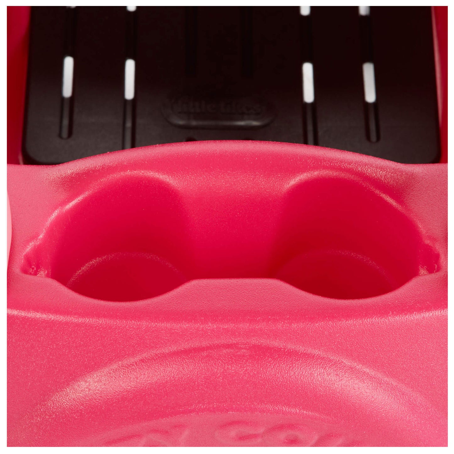 Pre-Assembled Princess Cozy Coupe with Parent Handle & Removable Floorboard