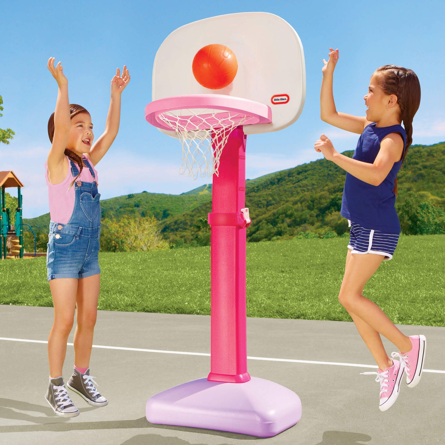 TotSports™ Easy Score Basketball Set - Pink