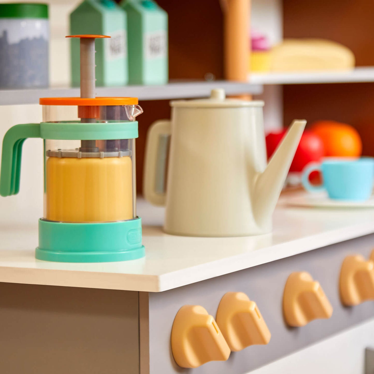 Café & Bakery – Playset with Dual-Sided Roleplay, Realistic Lights & Sounds, and 20+ Accessories