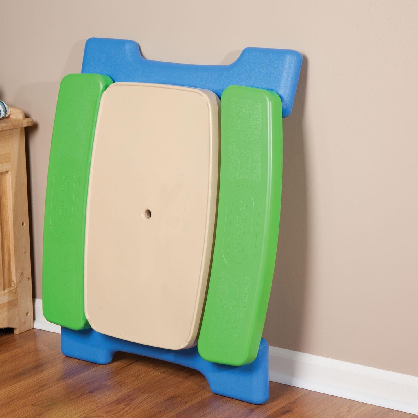 Easy Store Jr. Play Table with Umbrella - Blue/Green