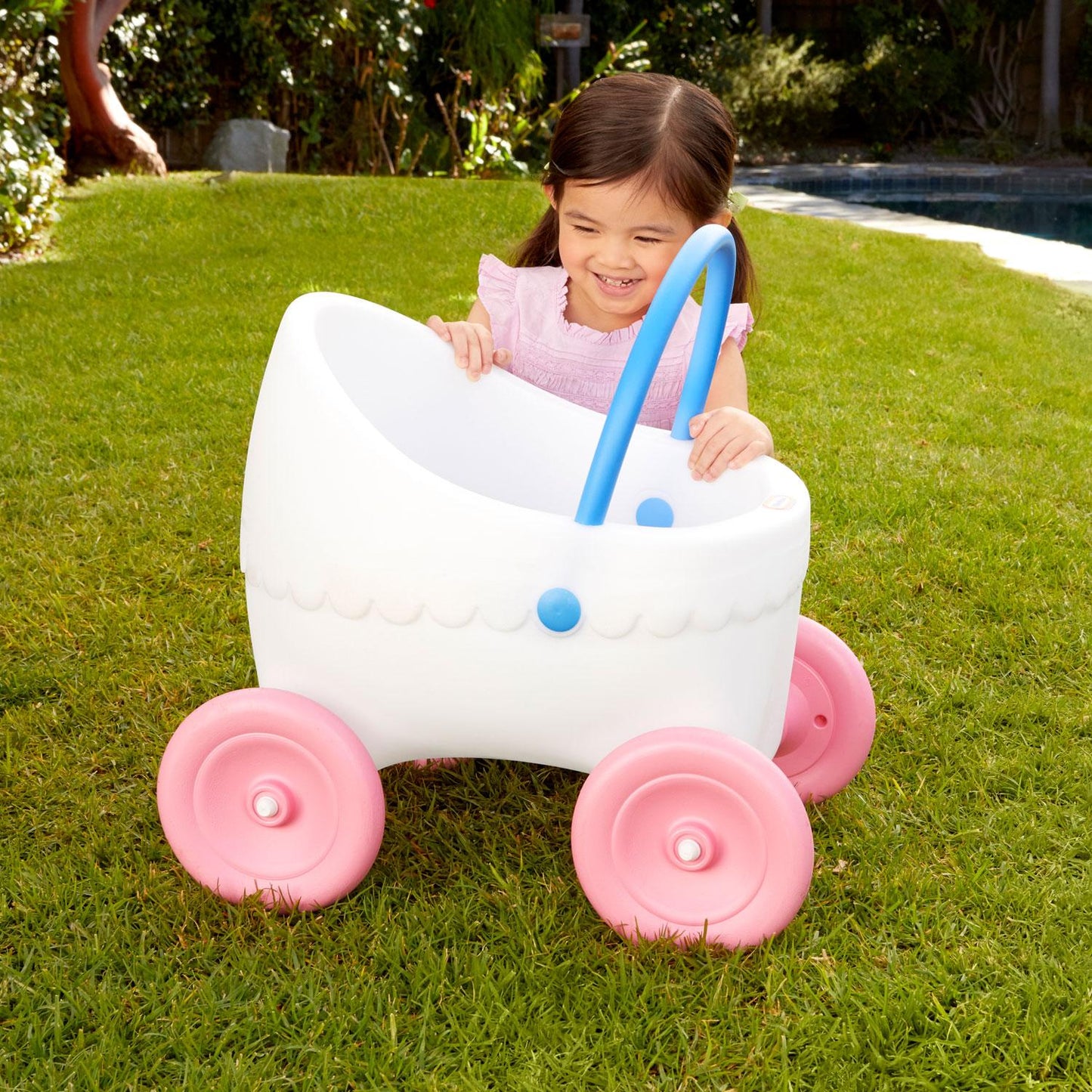 Classic Doll Buggy – Stroller for Dolls Up to 18