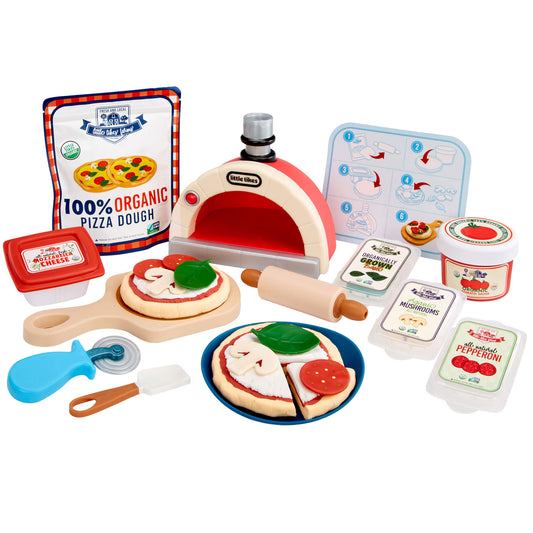 Creative Chefs™  Pizza Kit – Cooking Playset with Light-Up Pizza Oven