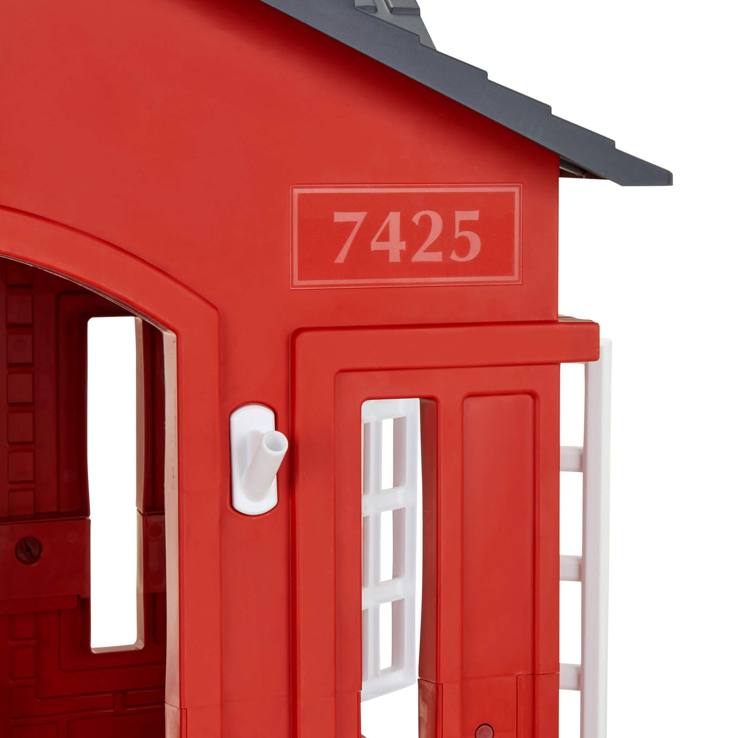 Cape Cottage Playhouse Red – Indoor & Outdoor Playhouse with Working Door and Shutters