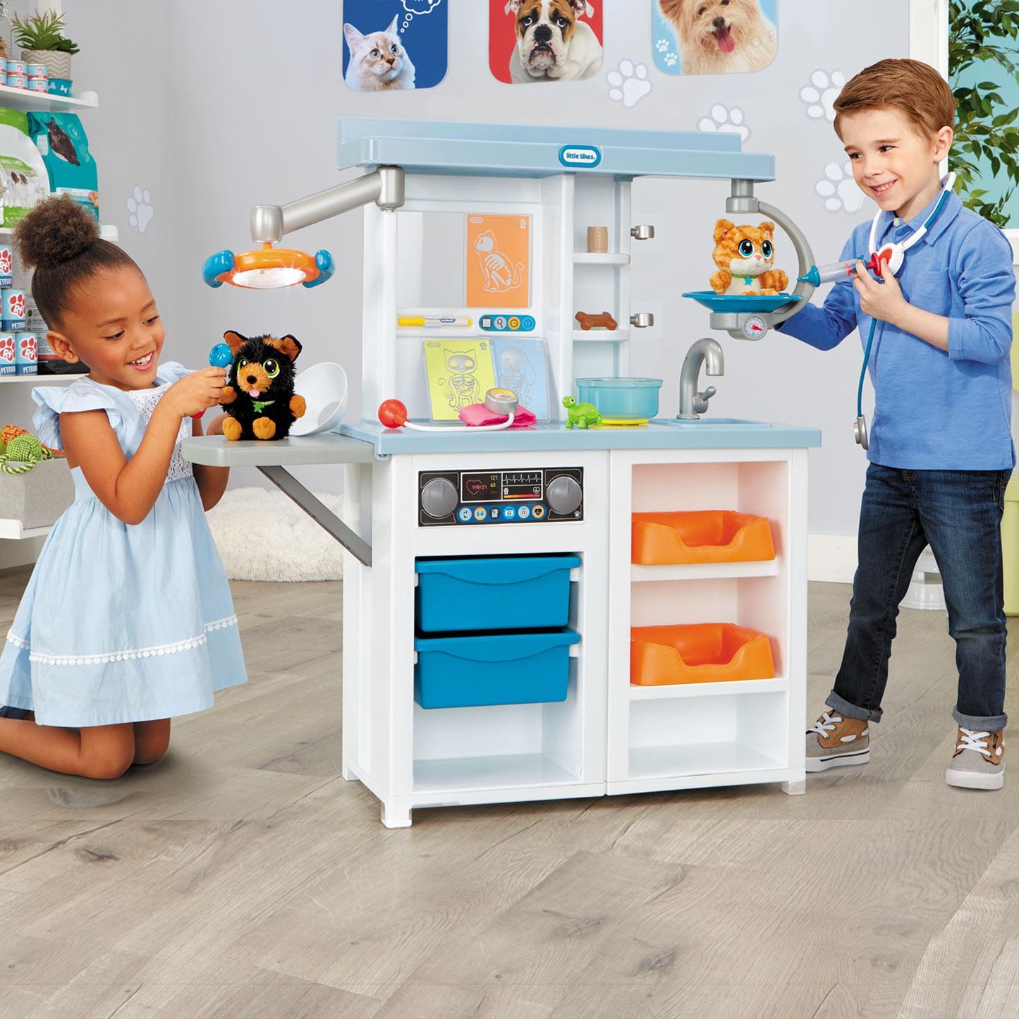 My First Pet Checkup Set – Interactive Vet Playset with Pets & Accessories